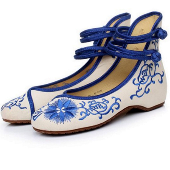 Chinese style classic Beijing Mary Jane Flats - Picture 2 of 9